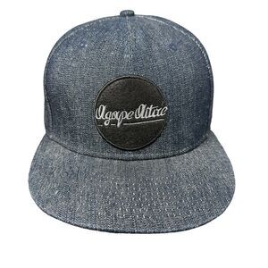 Agape Apparel Embroidered Hat Cap Blue Snap Back Adjustable Faith-Based‎